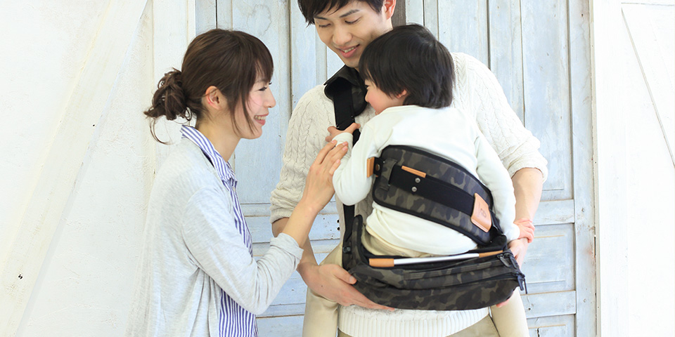 ダッコリーノでお子様も笑顔